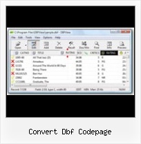 Esportare Dbf In Testo convert dbf codepage