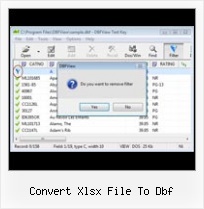 Dbf Files Editing convert xlsx file to dbf