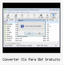 Dbfwiew converter xls para dbf gratuito