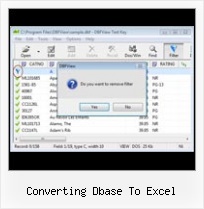 How To Delete Dbf Records converting dbase to excel