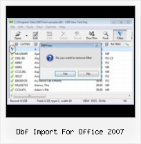 I Want To View Dbf Files dbf import for office 2007