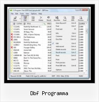 Export Dbf Excel dbf programma