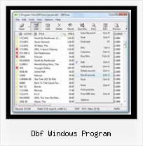 How Edit Dbf File dbf windows program