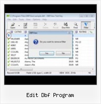 Conversion From Excel To Dbf edit dbf program