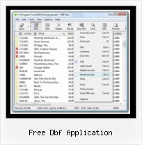 View A Dbf File free dbf application