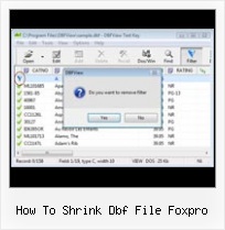 Dbf Csv Converter how to shrink dbf file foxpro