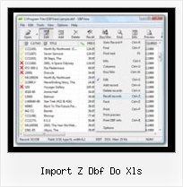 Convertor Xls In Dbf import z dbf do xls
