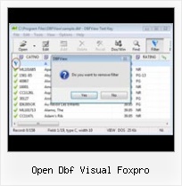 Dbf Reindex open dbf visual foxpro