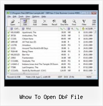 Download Dbf Editor whow to open dbf file