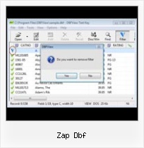 Import Records From Excel To Dbf zap dbf