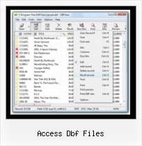 Convert Dat To Dbf access dbf files