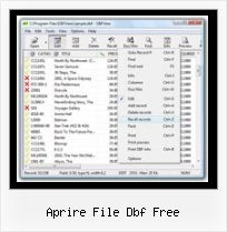 Editing Dbf Files In Excel 2007 aprire file dbf free