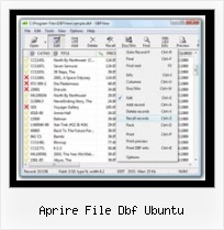 Dbf 2 Text aprire file dbf ubuntu