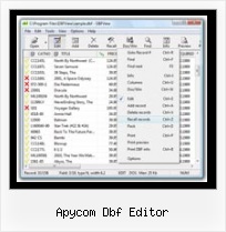 Download Software Dbf apycom dbf editor