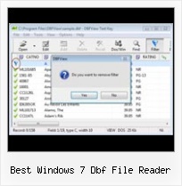 открыть Dbf best windows 7 dbf file reader