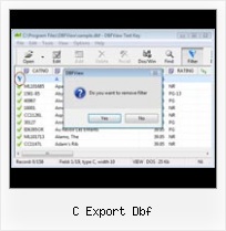 Convert File Dbf To Txt c export dbf
