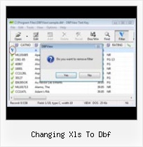 Excel 2007 Dbf Export changing xls to dbf