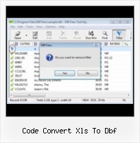 How To Read A Dbf File code convert xls to dbf