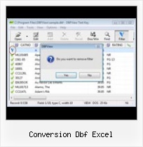 Save Dbf From Excel 2007 conversion dbf excel