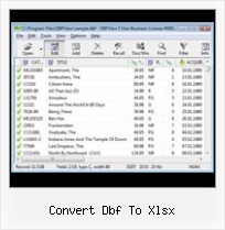 Convert Excel 2007 To Database convert dbf to xlsx