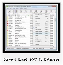 Dbfviewer Software Informer Com convert excel 2007 to database