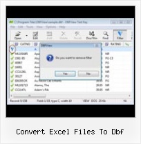 Exportar Dbf A Txt convert excel files to dbf