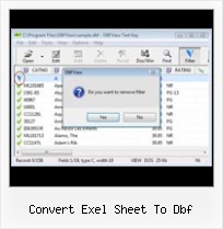 Converting Xl Files To Dbf convert exel sheet to dbf
