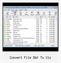 Convert From Dbf To Xls convert file dbf to xls