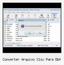 Datatable To Dbf converter arquivo xlsx para dbf