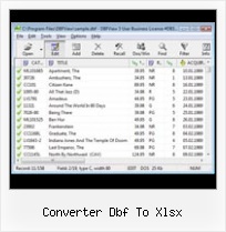 Cara Edit Dbf converter dbf to xlsx