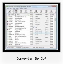 Foxpro Table Reader converter de dbf