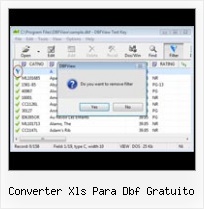 Dbf Foxpro File converter xls para dbf gratuito