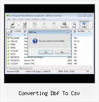 How To Open Dbffile converting dbf to csv