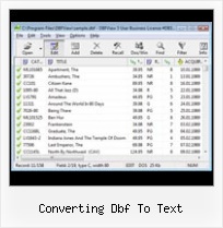 Convert Xcel To Dbf converting dbf to text