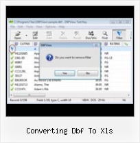 Opendatabase Xlsx converting dbf to xls