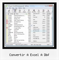 Free Download Xlsx To Dbf Converter convertir a excel a dbf