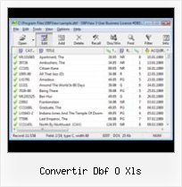 Visual Foxpro Dbf Viewer Portable convertir dbf o xls