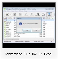 Dbf File Edit convertire file dbf in excel