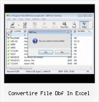 Converter Dbf Csv convertire file dbf in excel