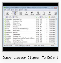 Open Source Dbf To Access convertisseur clipper to delphi
