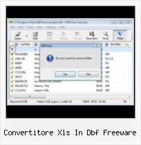 Trasformare Xls In Dbf convertitore xls in dbf freeware