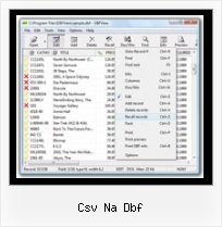 Csv Ke Dbf csv na dbf