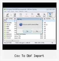 Exporter Xls Vers Dbf csv to dbf import