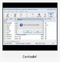 Conversor Xls A Dbf csvtodbf