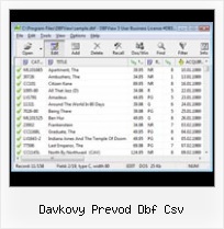 Write To Dbf davkovy prevod dbf csv