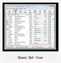 Software For Dbf Files dbase dbf view