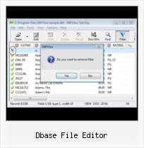 Csv To Dbf dbase file editor