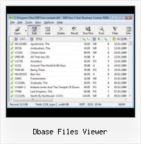 Portable Dbf Foxpro Viewer dbase files viewer