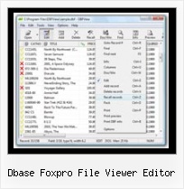 Portable Dbf Foxpro Viewer dbase foxpro file viewer editor