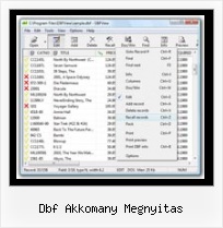 Open A File Dbf dbf akkomany megnyitas